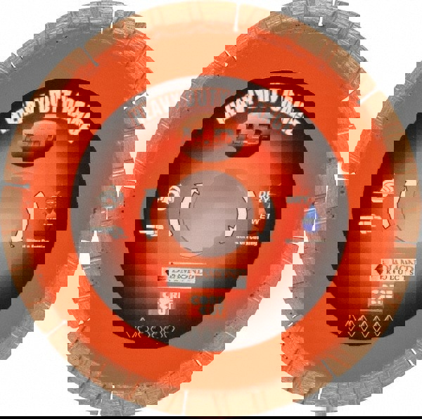 Wet & Dry Cut Saw Blade: 4